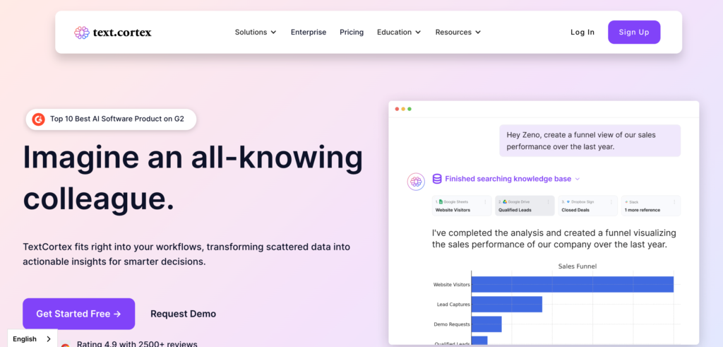 TextCortex marketplace
