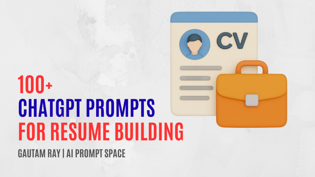 ChatGPT Prompts for Resume Building
